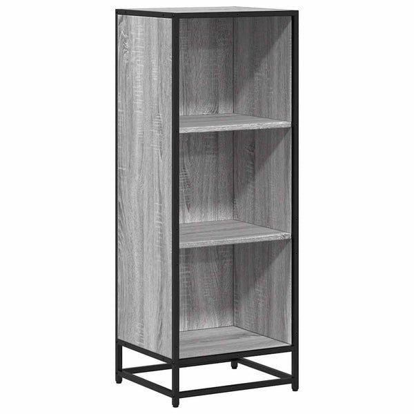 Harmaa kirjakaappi Adalber 40x35x107,5cm (engineered wood)