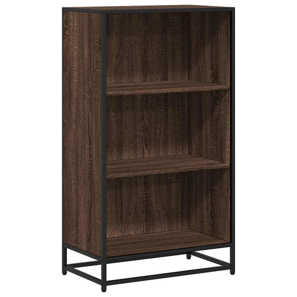 Brauner Bücherschrank Adalber 60x35x107,5cm (technisch hergestelltes Eichenholz)