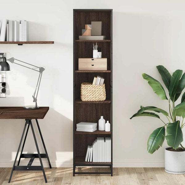 Bücherregal Adalber Braun 40x35x170,5cm (Holzwerkstoff)