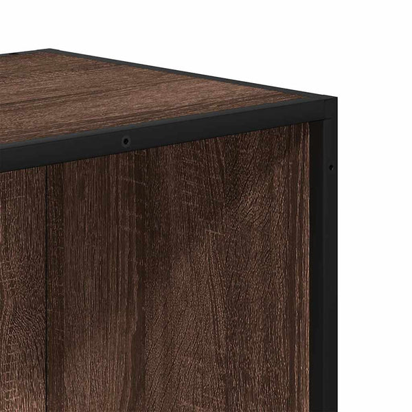 Bücherregal Adalber Braun 40x35x170,5cm (Holzwerkstoff)
