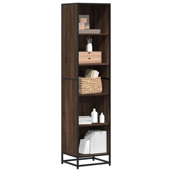 Bücherregal Adalber Braun 40x35x170,5cm (Holzwerkstoff)