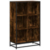 Bücherregal Romilia aus geräucherter Eiche 65,5x33x107,5cm (Holz)