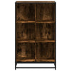 Bücherregal Romilia aus geräucherter Eiche 65,5x33x107,5cm (Holz)