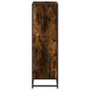 Bücherregal Romilia aus geräucherter Eiche 65,5x33x107,5cm (Holz)