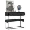 Musta konsolipöytä Georgette 90x35x80cm (puinen)