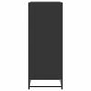 Schwarzer Schuhschrank Catana 48x38x97,5cm (Holz)