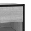 Graue Schuhbank Nejwed 60x40x53,5cm (Holz und Metall)