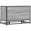 Graue Schuhbank Iosifa 80x40x53,5cm (Holz und Metall)