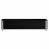 Schwarzer Blumenkasten Terese 100x50cm (Kiefer)