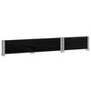 Schwarzer Blumenkasten Terese 100x50cm (Kiefer)