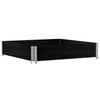Schwarzer Blumenkasten Terese 100x100cm (Kiefer)