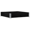 Schwarzer Blumenkasten Terese 100x100cm (Kiefer)