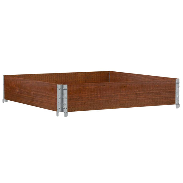 Brauner Blumenkasten Terese 100x100cm (Kiefer)