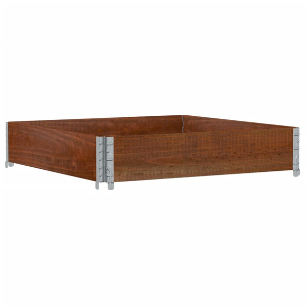 Brauner Blumenkasten Terese 100x100cm (Kiefer)
