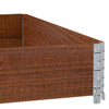 Brauner Blumenkasten Terese 100x100cm (Kiefer)