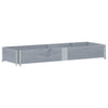 Grauer Blumenkasten Terese 150x50cm (Kiefer)