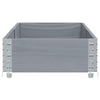 Grauer Blumenkasten Terese 150x50cm (Kiefer)