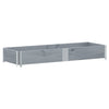Grauer Blumenkasten Terese 150x50cm (Kiefer)