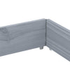 Grauer Blumenkasten Terese 150x100cm (Kiefer)