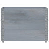 80x60cm grauer Terese Blumenkasten (Kiefer)