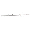 Marianita 200 cm Schiebetürbeschläge Silber (Edelstahl)