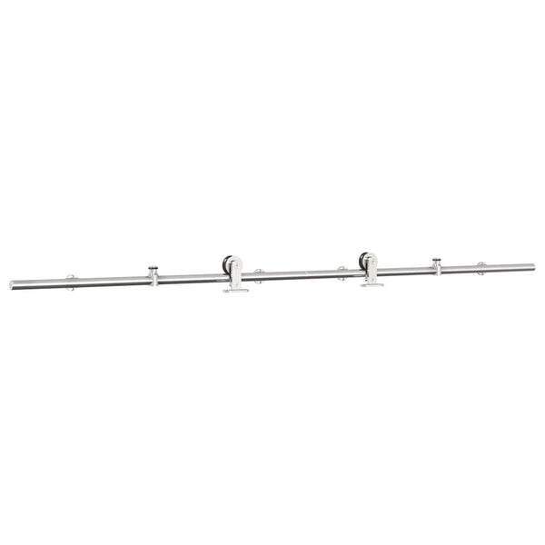 Marianita 200 cm Schiebetürbeschläge Silber (Edelstahl)