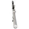 Marianita 200 cm Schiebetürbeschläge Silber (Edelstahl)