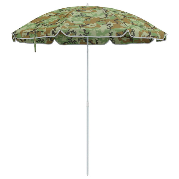 Strandmatte Camouflage 161 x 193 cm Polyester
