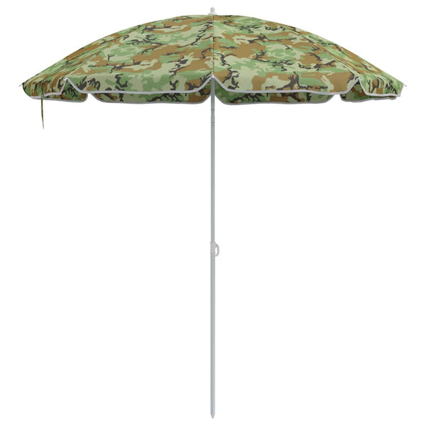 Strandmatte Camouflage 161 x 193 cm Polyester