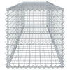Verzinkter Steinkorb auf dem Dach Nena 300x50x50cm (Eisen)