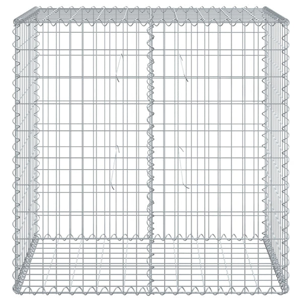 Verzinkter Steinkorb auf dem Dach Nena 100x50x100cm (Eisen)