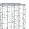 Verzinkter Steinkorb auf dem Dach Nena 400x50x100cm (Eisen)