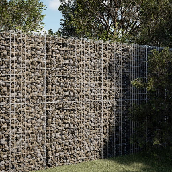 Verzinkter Steinkorb auf dem Dach Nena 100x50x200cm (Eisen)