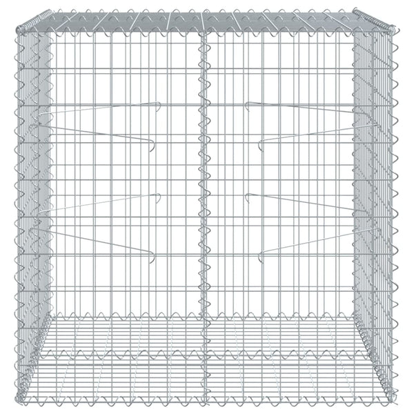 Galvanoitu kivikori katolla Nena 100x100x100cm (rauta)