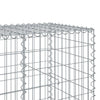 Galvanoitu kivikori katolla Nena 500x100x100cm (rauta)