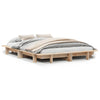 Bett mit Matratze Bujorul 120x200cm (Kiefer)