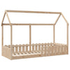 Kinderhausbettgestell Luigia 80x200cm (Kiefer)