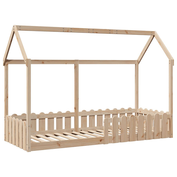 Kinderhausbettgestell Luigia 80x200cm (Kiefer)