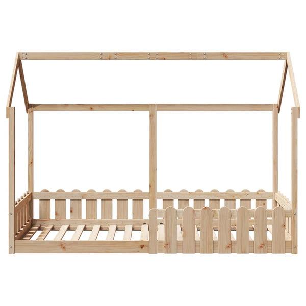 Kinderhausbettgestell Luigia 80x200cm (Kiefer)