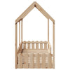 Kinderhausbettgestell Luigia 80x200cm (Kiefer)