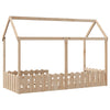 Kinderhausbettgestell Luigia 80x200cm (Kiefer)