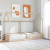 Lasten talonmuotoinen sängynrunko Luigia 90x190cm (mänty)