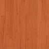 Wacholderbraunes Kinderbettgestell Hausform Nazam 90x200cm (Kiefer)