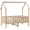 Kinderbettgestell Haus Nazam 70x140cm (Kiefer)