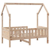 Kinderbettgestell Haus Nazam 70x140cm (Kiefer)