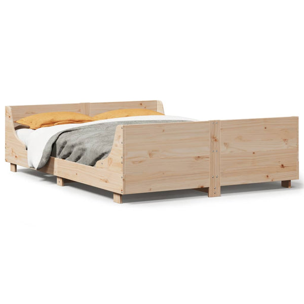 Bett mit Matratze Horacius 120x200cm (Kiefer)