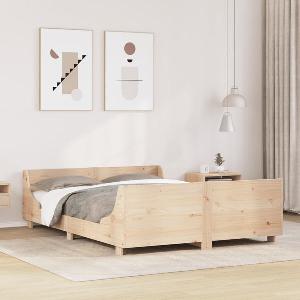 Bett mit Matratze Horacius 120x200cm (Kiefer)