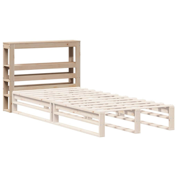 Kopfteil mit Regalen Nor 90cm (Kiefer)