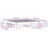 Bettgestell Eonica weiß 180x200cm (Holz)
