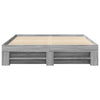 Graues Bettgestell Eonica 160x200cm (Holz)